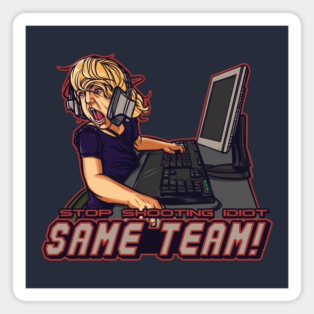 Same Team Magnet by AndreusD